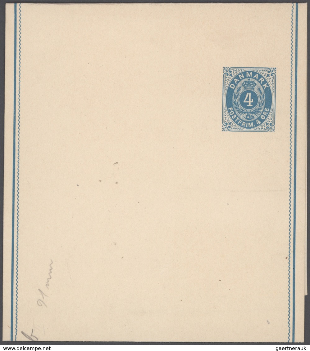 Dänemark - Ganzsachen: 1864/1935 Collection of more than 650 postal stationery items in a big old al