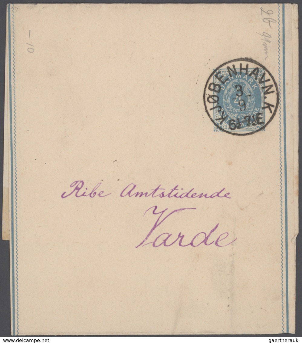 Dänemark - Ganzsachen: 1864/1935 Collection of more than 650 postal stationery items in a big old al