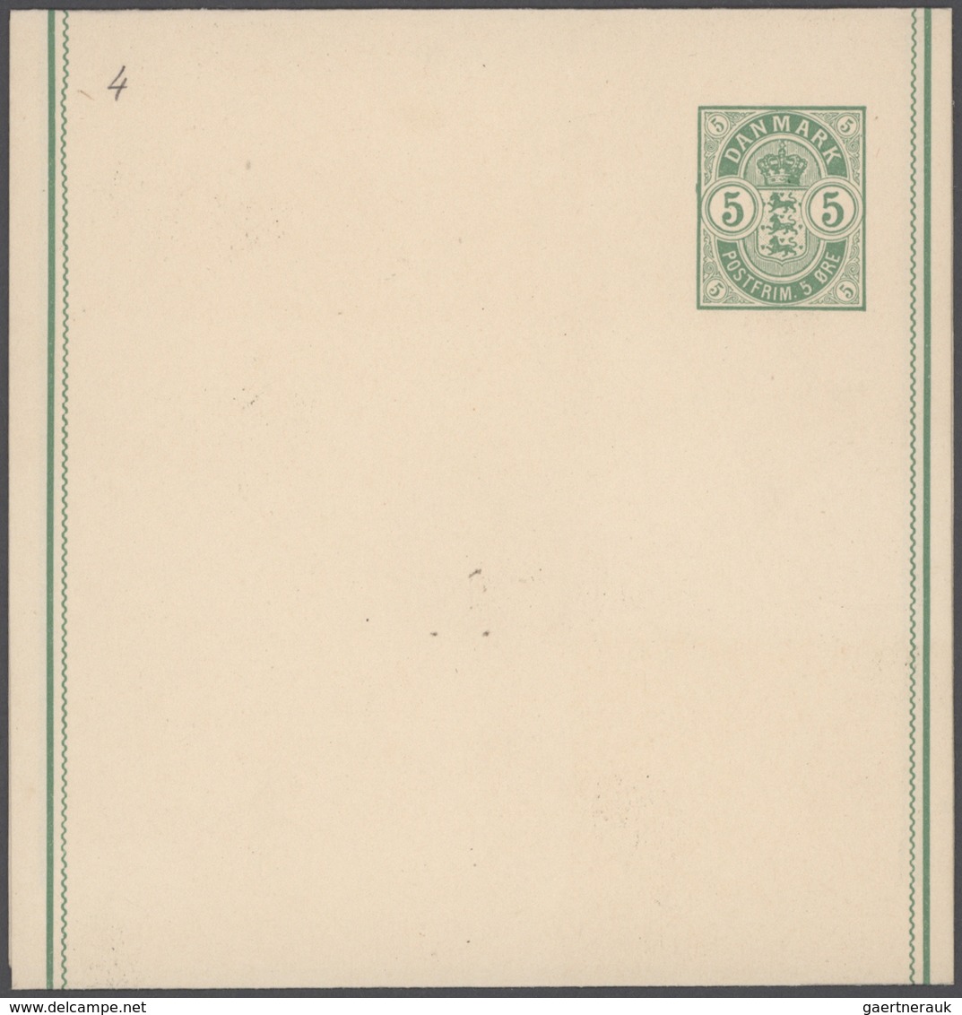 Dänemark - Ganzsachen: 1864/1935 Collection of more than 650 postal stationery items in a big old al