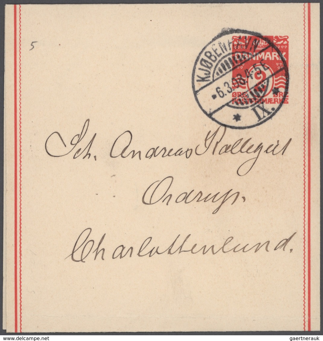 Dänemark - Ganzsachen: 1864/1935 Collection of more than 650 postal stationery items in a big old al