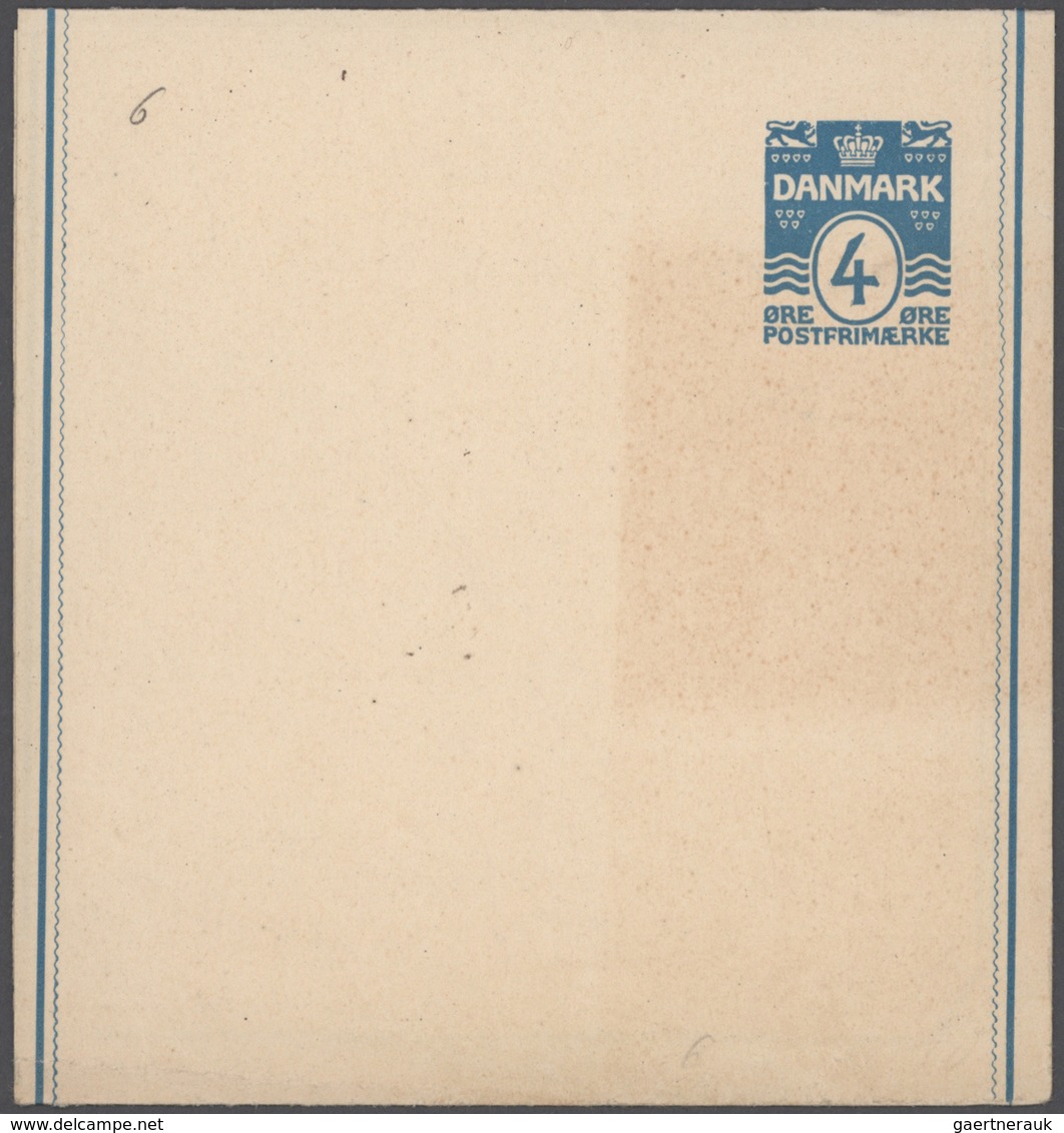 Dänemark - Ganzsachen: 1864/1935 Collection of more than 650 postal stationery items in a big old al