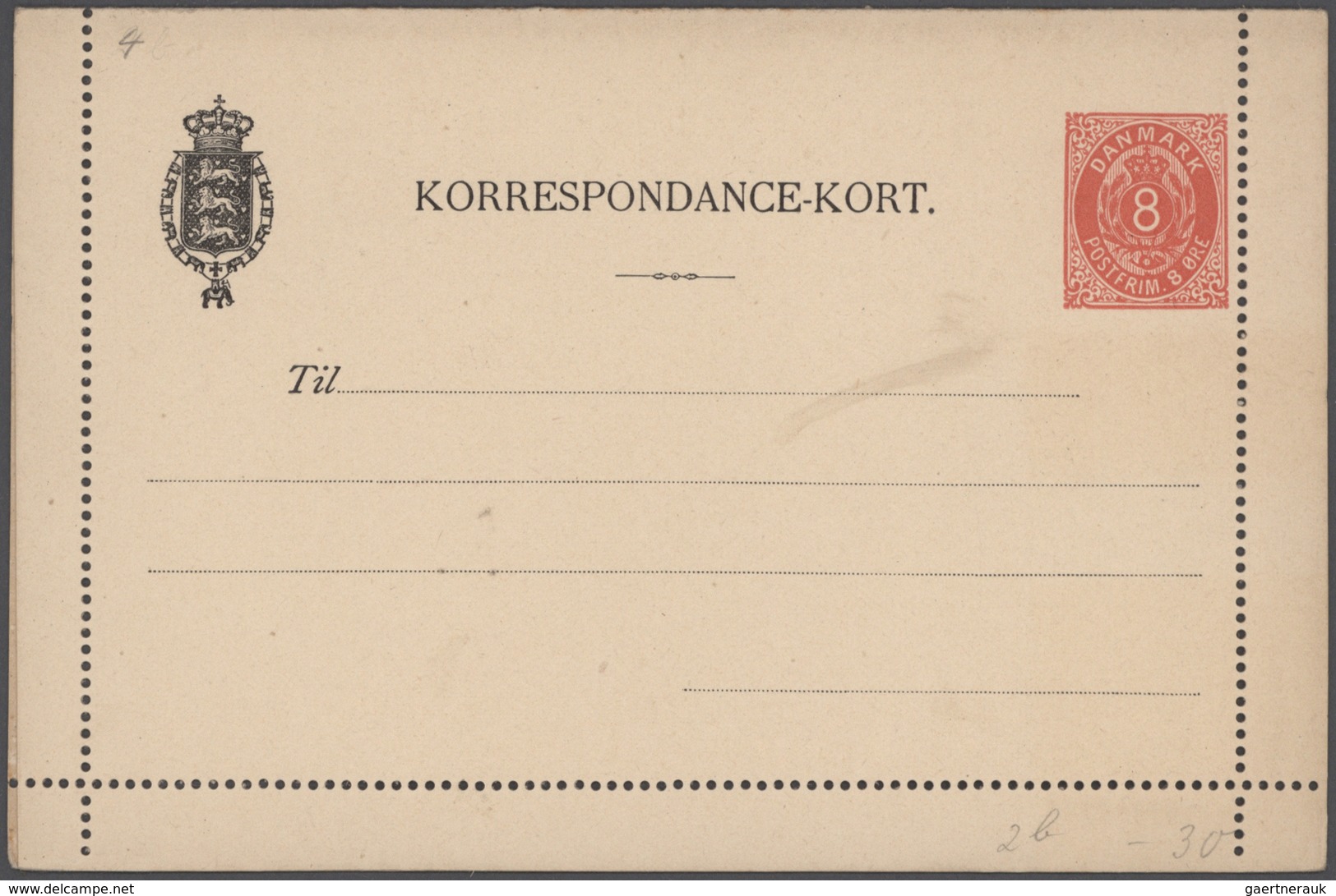 Dänemark - Ganzsachen: 1864/1935 Collection of more than 650 postal stationery items in a big old al