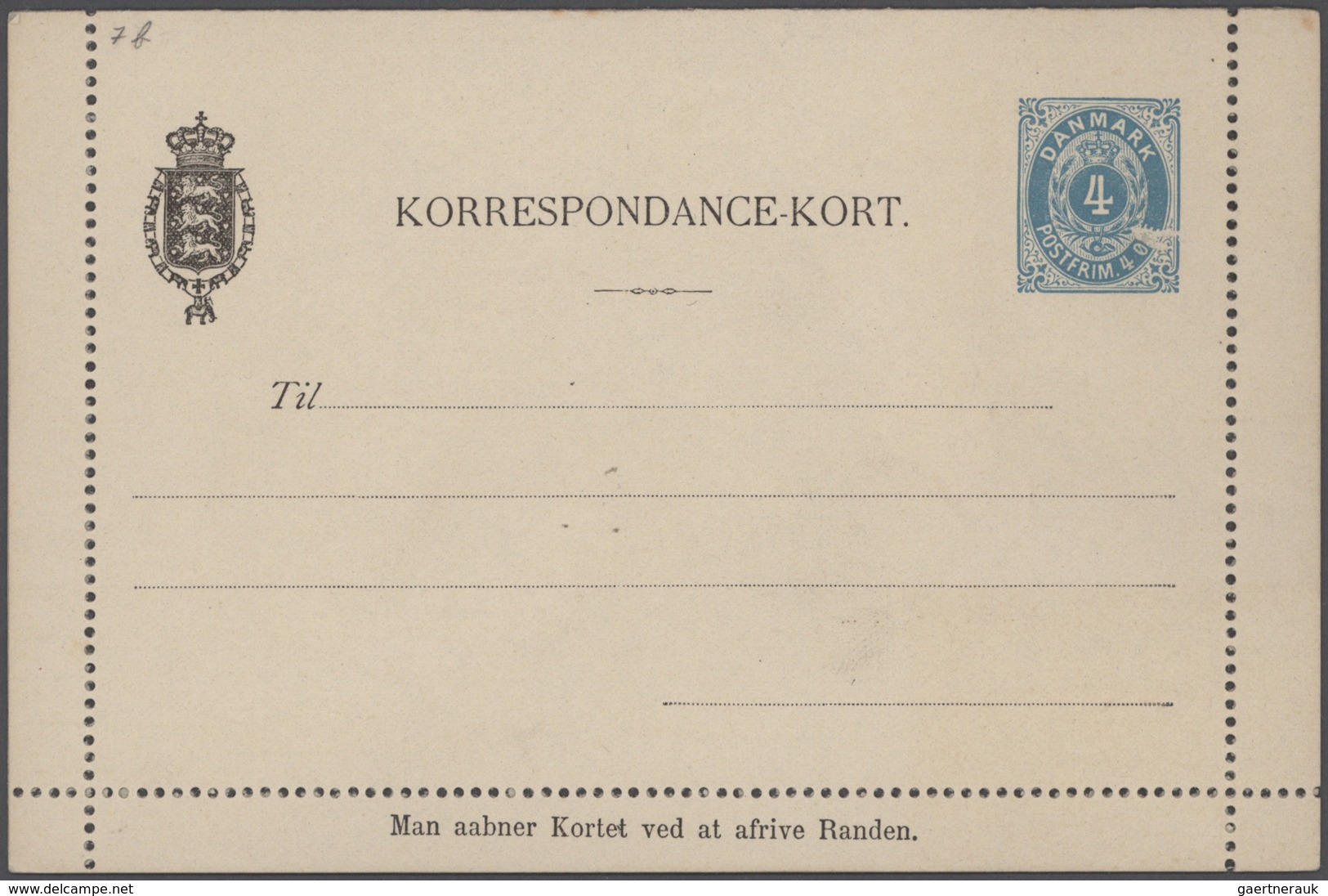 Dänemark - Ganzsachen: 1864/1935 Collection of more than 650 postal stationery items in a big old al