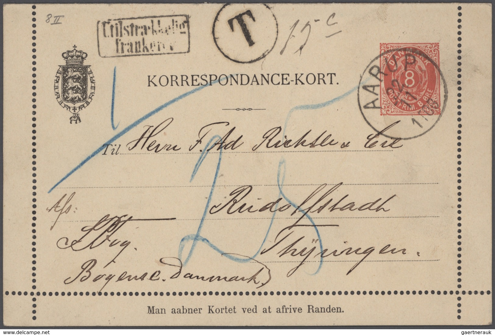 Dänemark - Ganzsachen: 1864/1935 Collection of more than 650 postal stationery items in a big old al