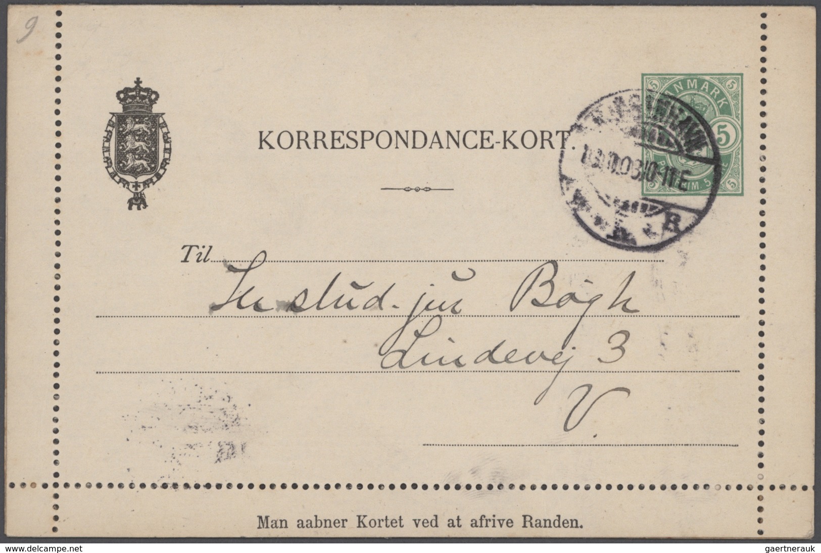 Dänemark - Ganzsachen: 1864/1935 Collection of more than 650 postal stationery items in a big old al