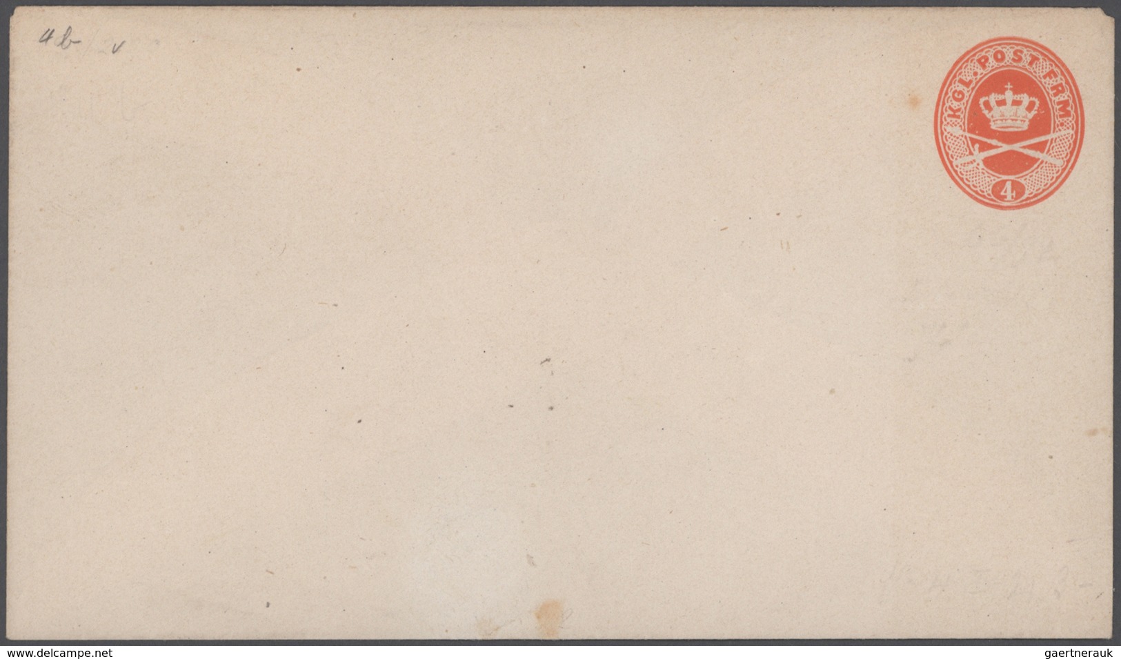 Dänemark - Ganzsachen: 1864/1935 Collection of more than 650 postal stationery items in a big old al