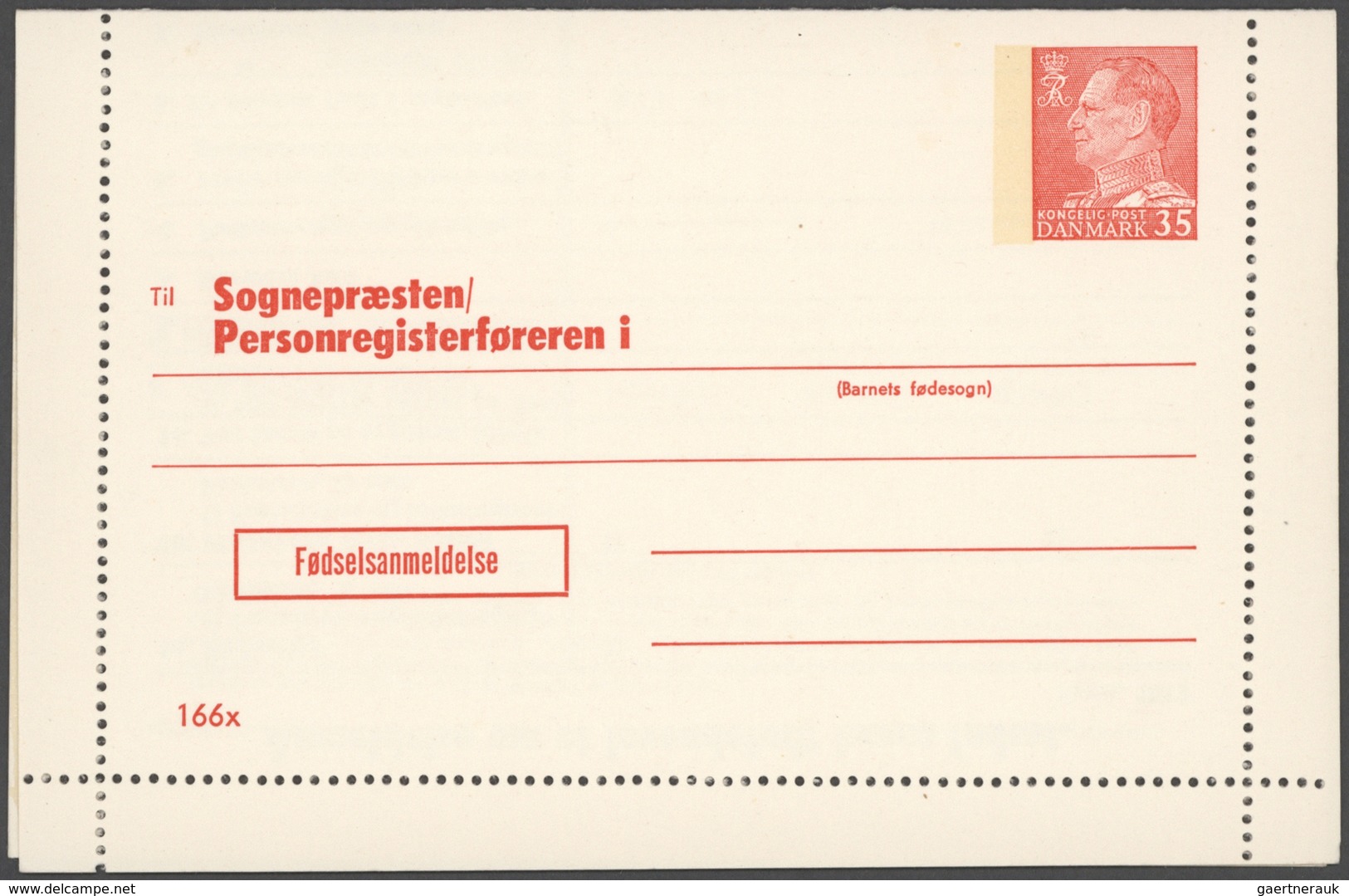 Dänemark - Ganzsachen: 1875/1970 (ca.) Holding Of Ca. 830 Unused/CTO-used And Used Postal Stationery - Entiers Postaux