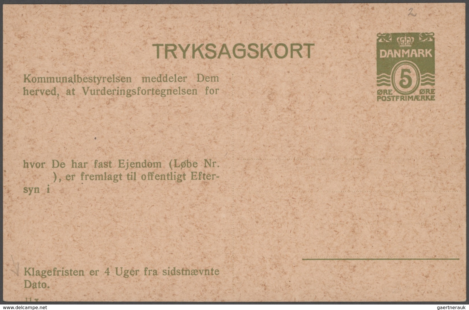 Dänemark - Ganzsachen: 1875/1970 (ca.) holding of ca. 830 unused/CTO-used and used postal stationery