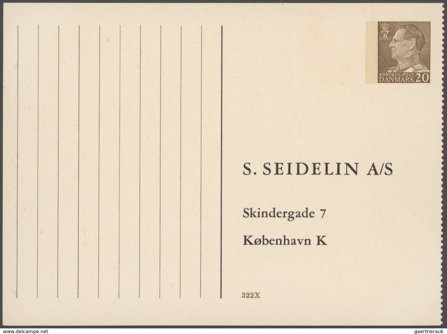 Dänemark - Ganzsachen: 1875/1970 (ca.) holding of ca. 830 unused/CTO-used and used postal stationery