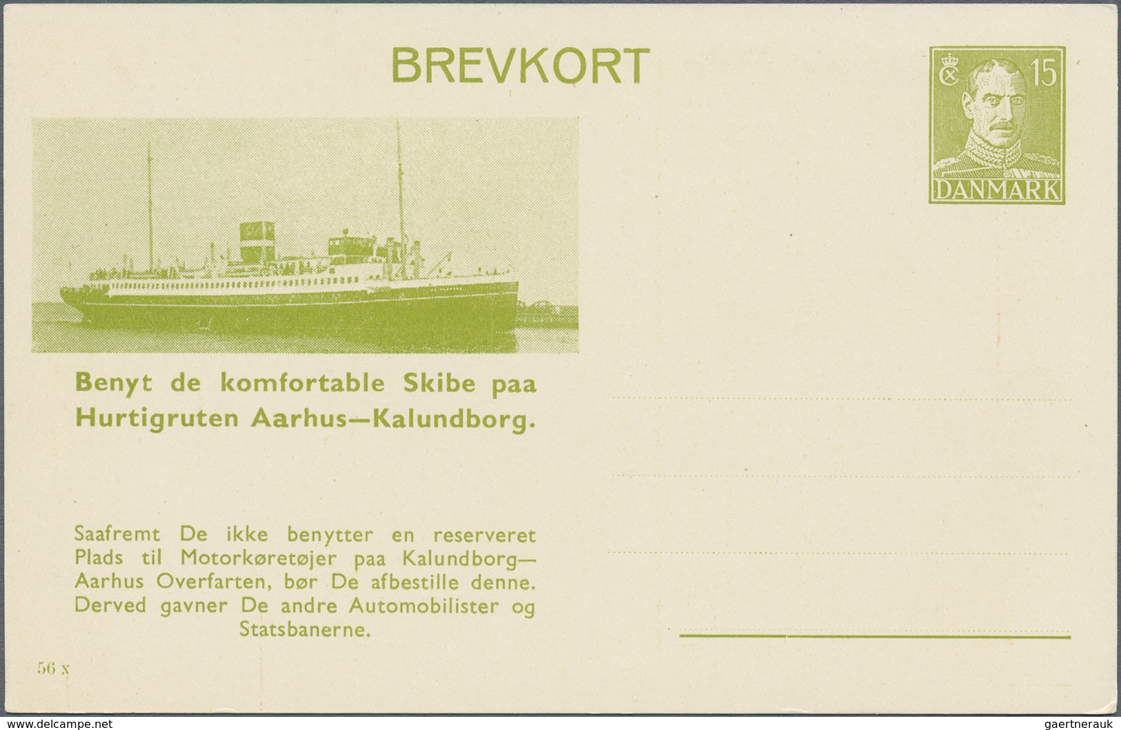 Dänemark - Ganzsachen: 1938-1981: Collection Of 143 Danish Railway Postal Stationery Cards, Unused A - Ganzsachen