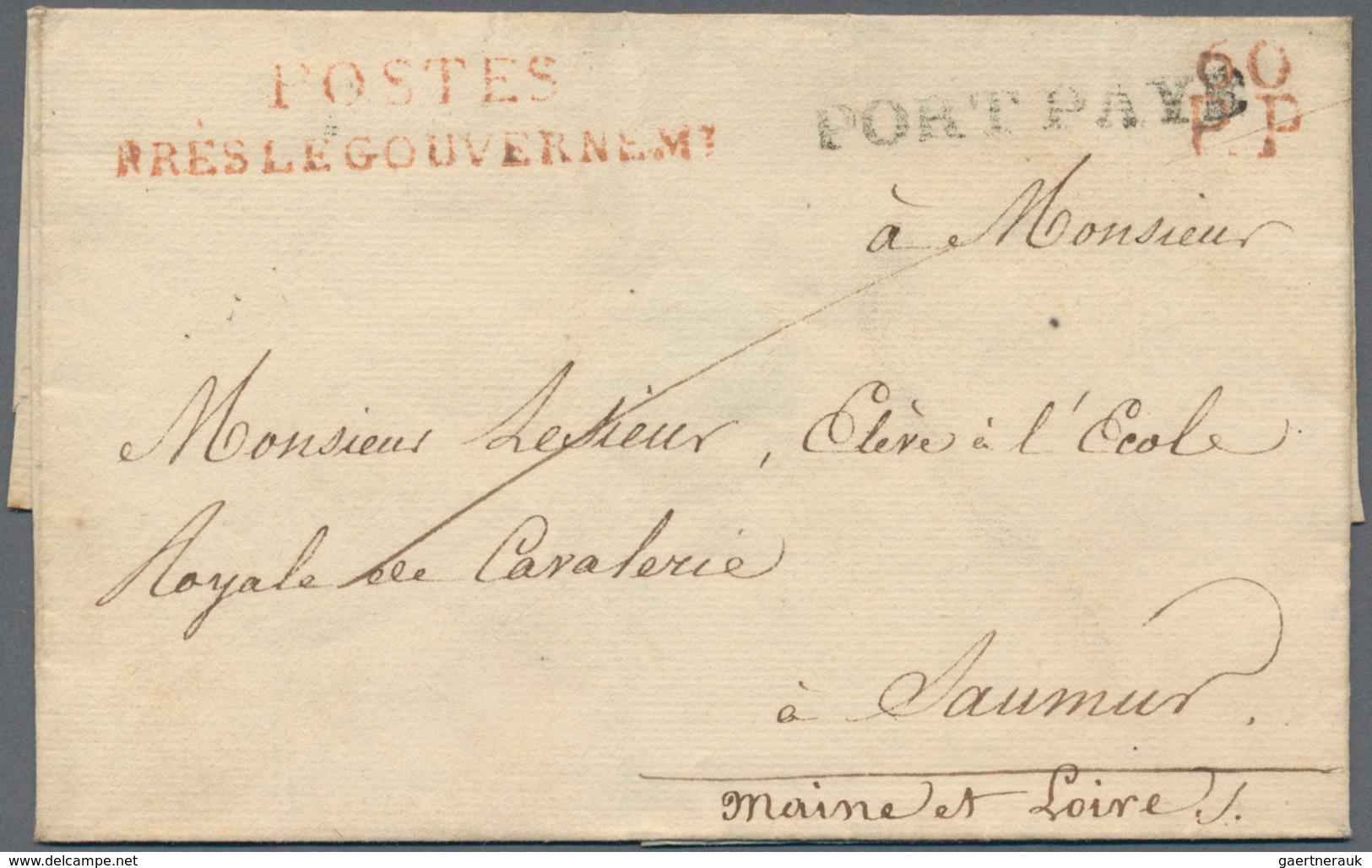 Frankreich - Vorphila: 1773/1852 Ca., Interesting Group Of 12 Entires/letter-sheets, Comprising Scar - 1792-1815: Veroverde Departementen