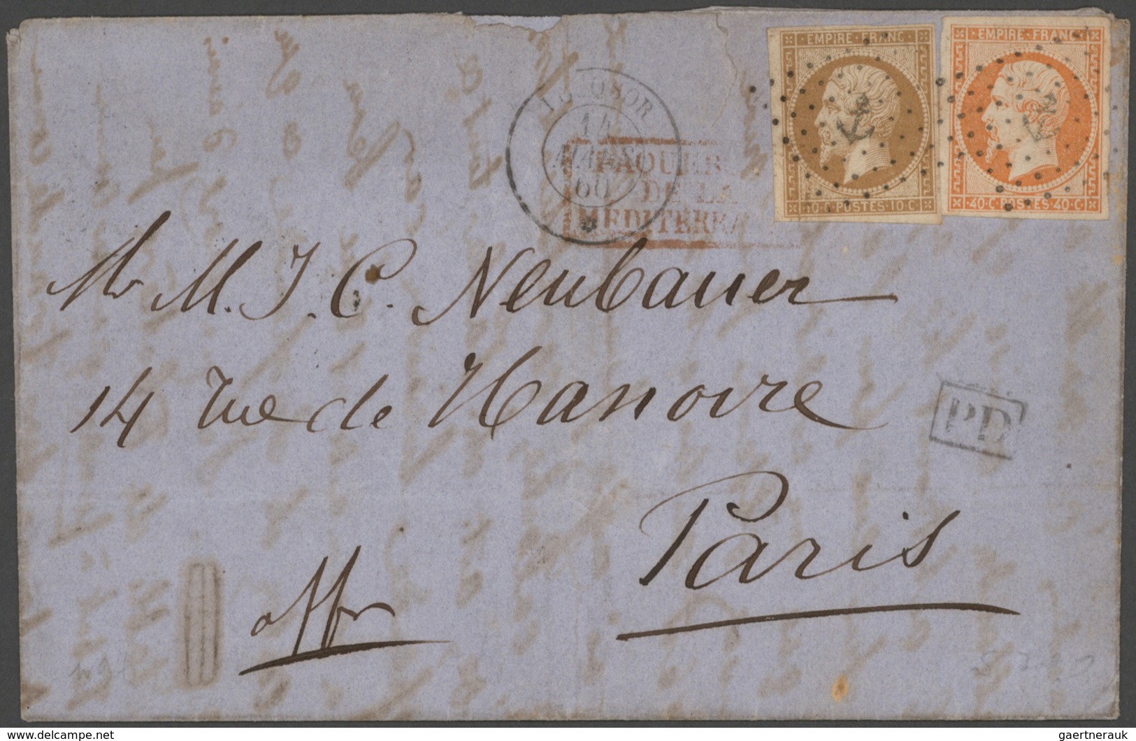 Frankreich: 1830/1980 (ca.), Holding Of Apprx. 244 Covers/cards From Pre-philately/classic Period, S - Collections