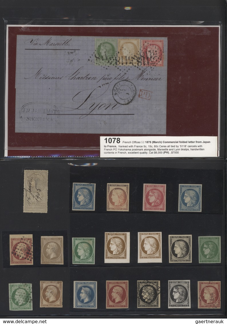 Frankreich: 1849/1950 (ca.), France And Colonies, Sophisticated Collection In A Binder (varied/tropi - Sammlungen