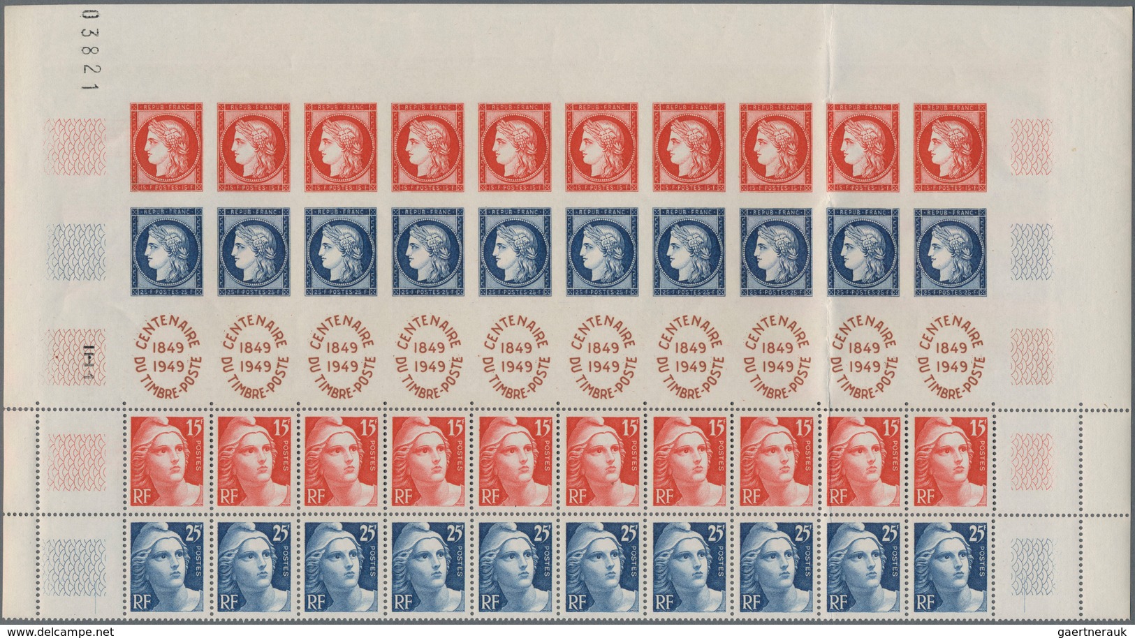 Frankreich: 1849/1955 (ca.), FRENCH PHILATELIC TREASURE, Sophisticated Accumulation On Stockcards Wi - Colecciones Completas