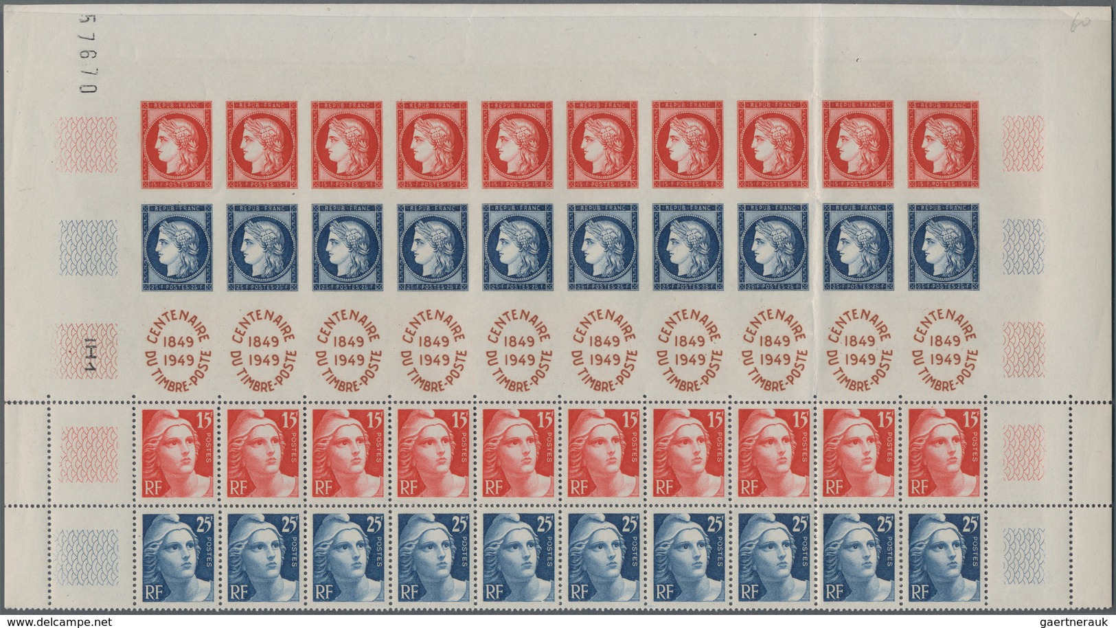 Frankreich: 1849/1955 (ca.), FRENCH PHILATELIC TREASURE, Sophisticated Accumulation On Stockcards Wi - Collections