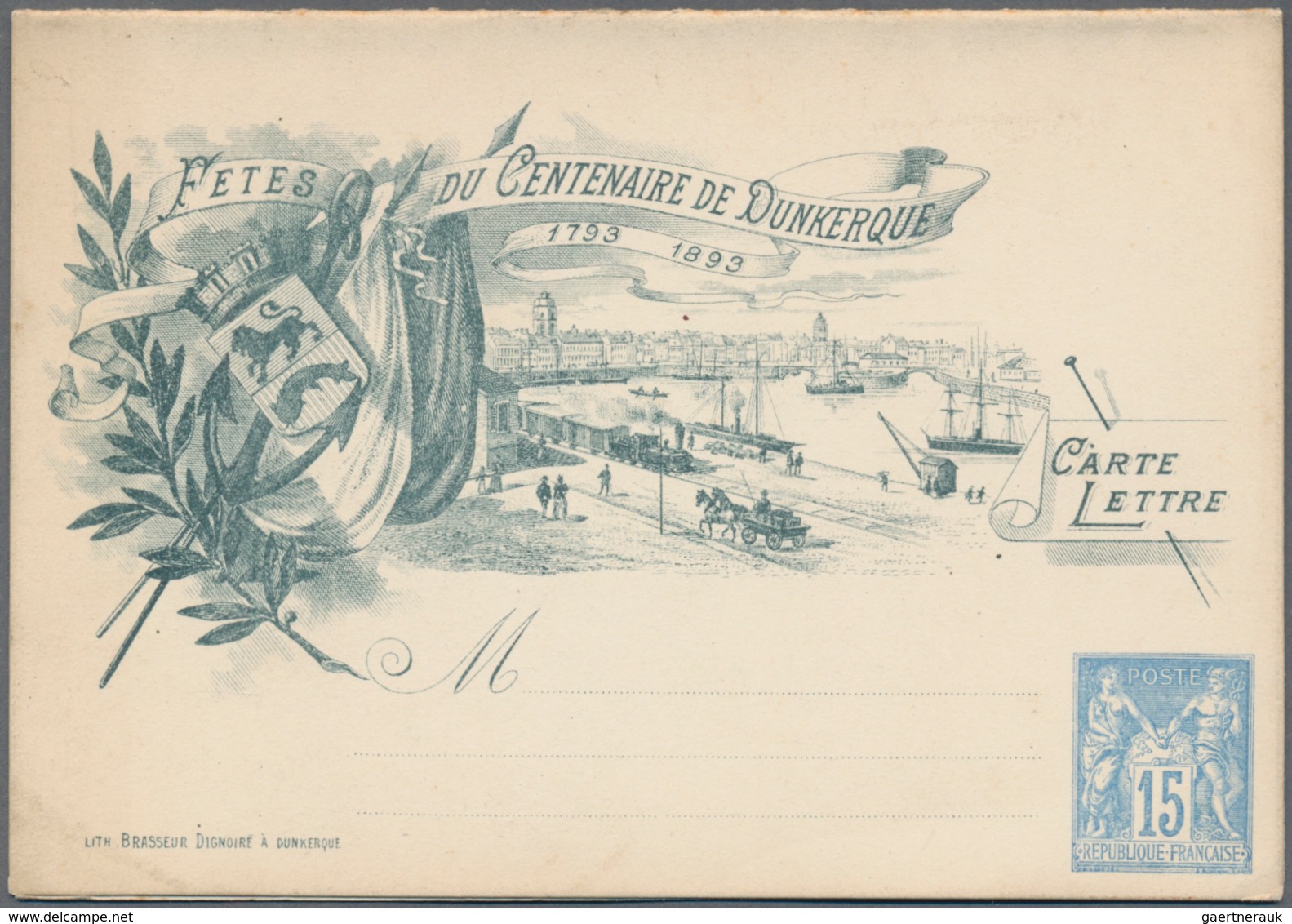 Frankreich: 1852/1940 Accumulation Of Ca. 290 Letters (mostly Classic Until 1875), Cards And Postal - Sammlungen