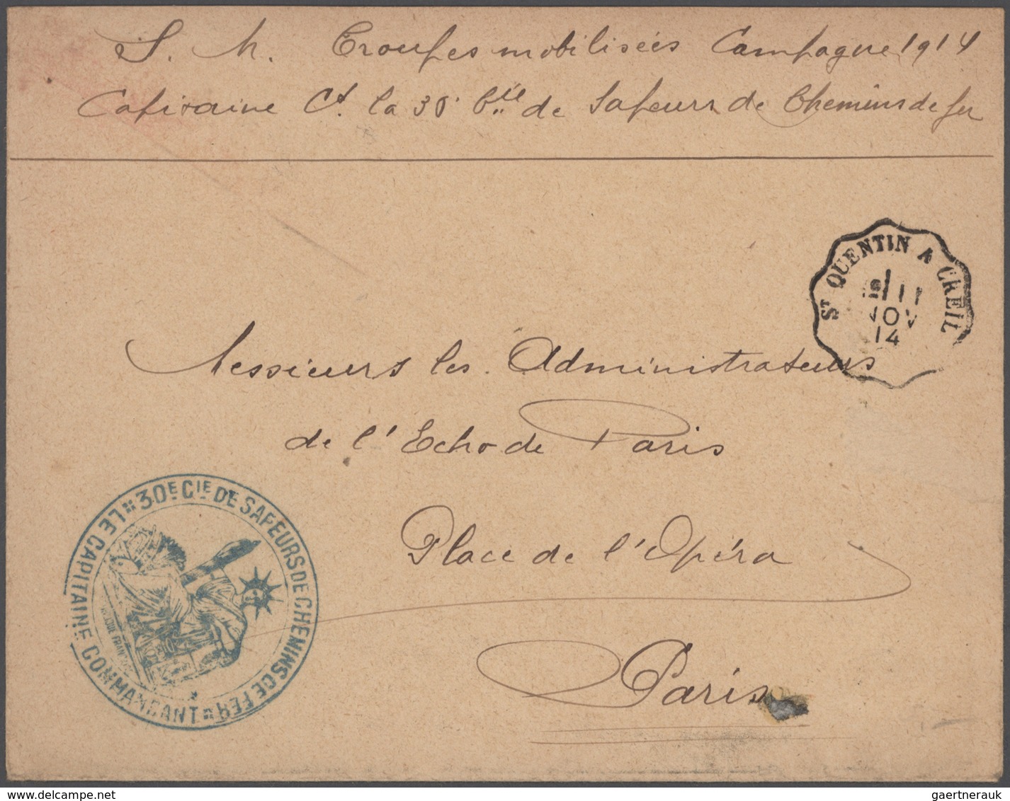 Frankreich: 1860/2000, Holding Of Several Hundred (and Probably More Than 1000) Covers/cards/station - Collections