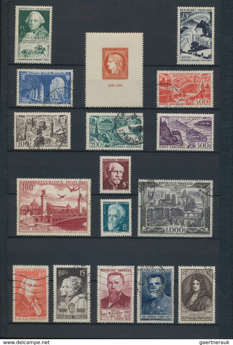 Frankreich: 1860/2004, Comprehensive Mint And Used Collection In Eight Stockbooks, Well Collected Th - Sammlungen