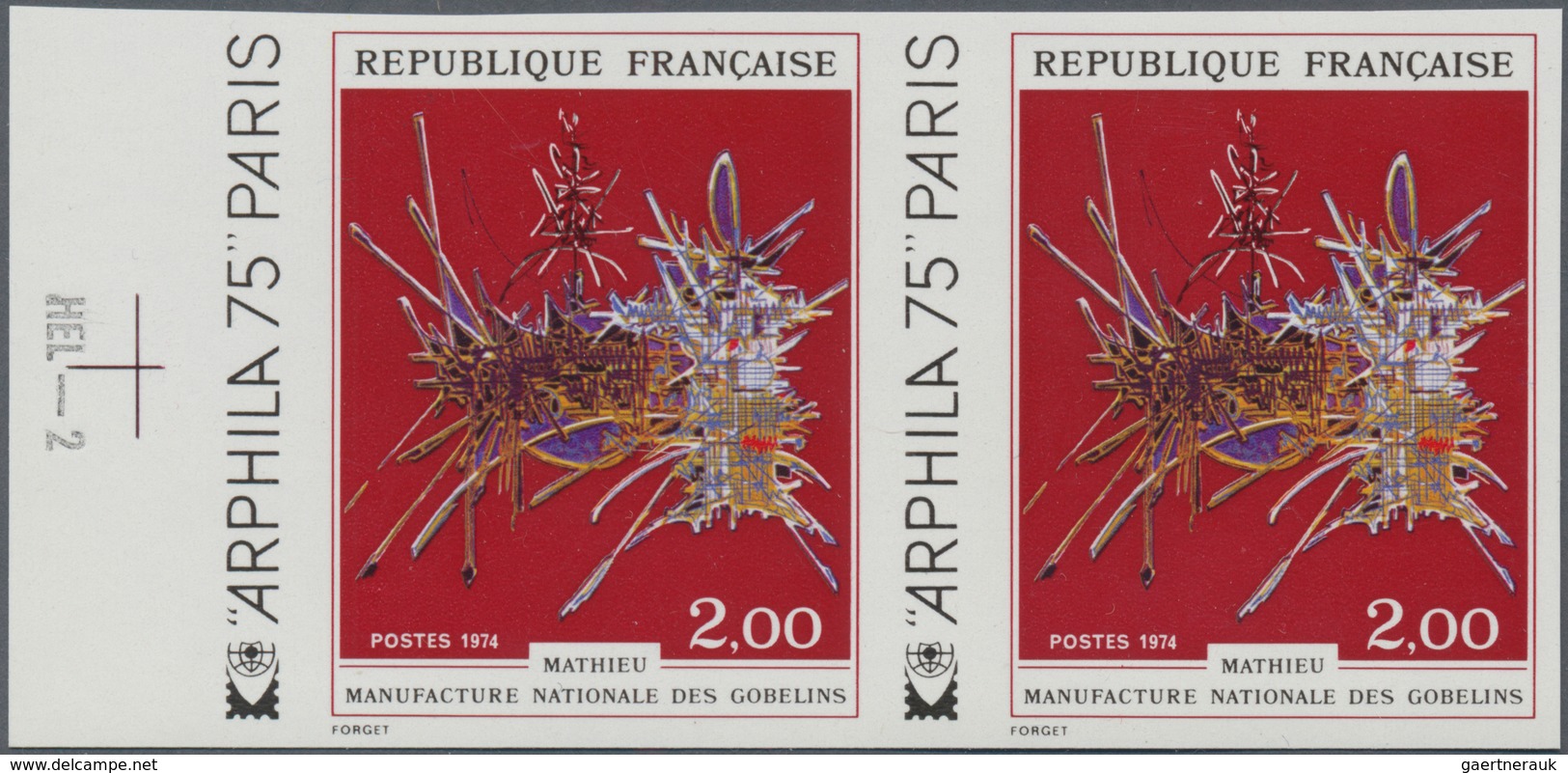 Frankreich: 1862/1975 (ca.), Accumulation With A Small Section Classic Issues, Later Issues With Som - Colecciones Completas