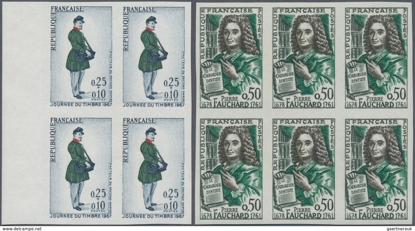 Frankreich: 1862/1975 (ca.), Accumulation With A Small Section Classic Issues, Later Issues With Som - Colecciones Completas