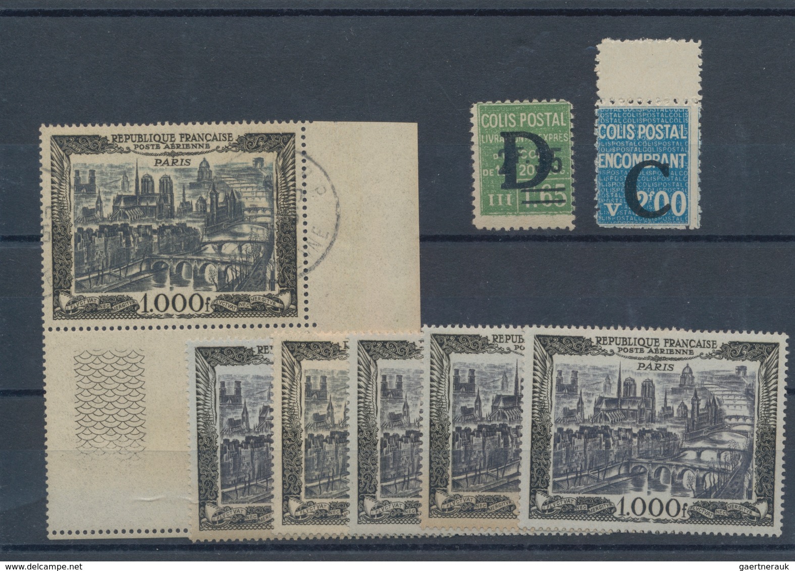 Frankreich: 1870/1955 (ca.), Mint Lot On Stockcards Incl. Some Newspaper Stamps, Nice Part 1922 Preo - Colecciones Completas