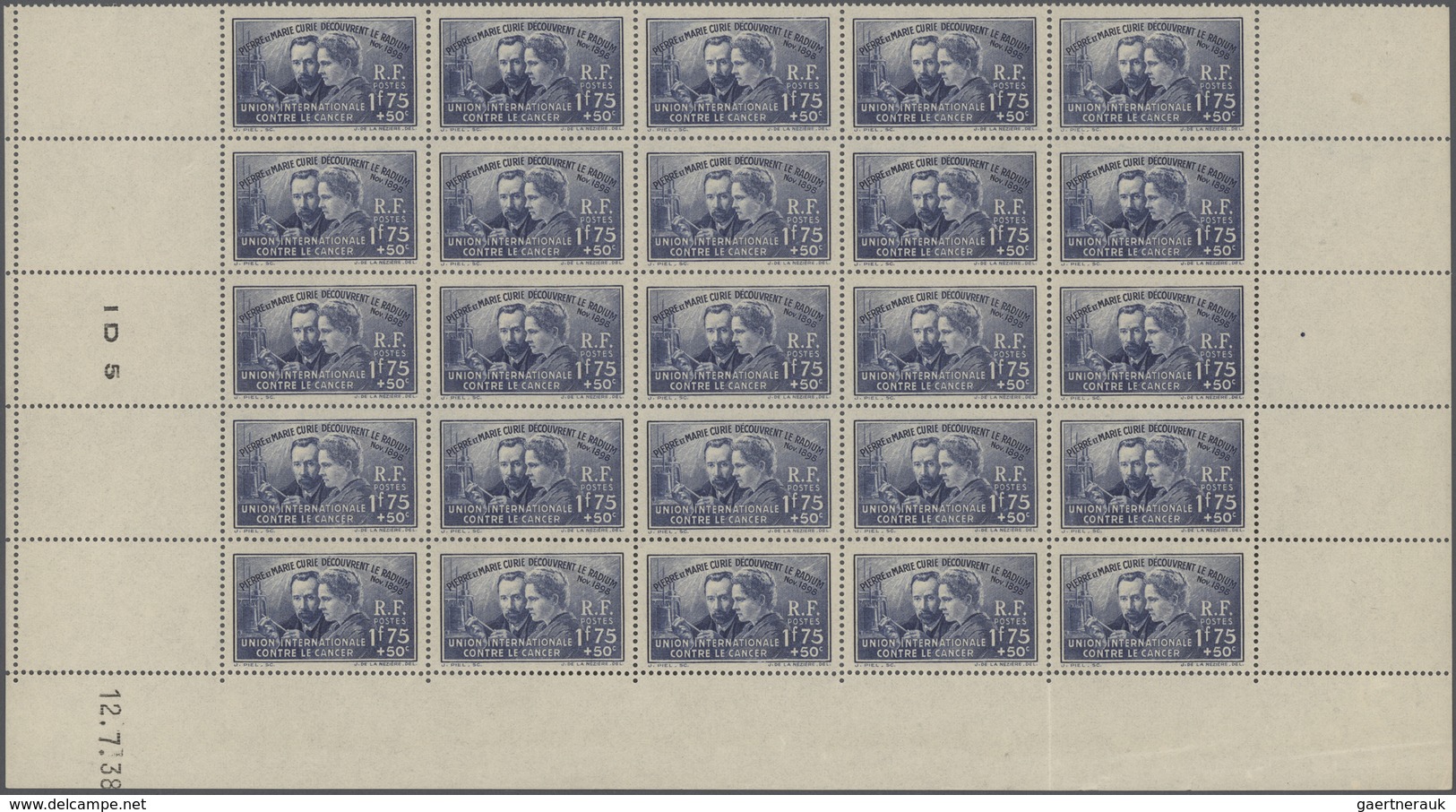 Frankreich: 1906/1941, MINT NEVER HINT STOCK, Comprehensive And Well Sorted Holding Neatly On Stockc - Verzamelingen