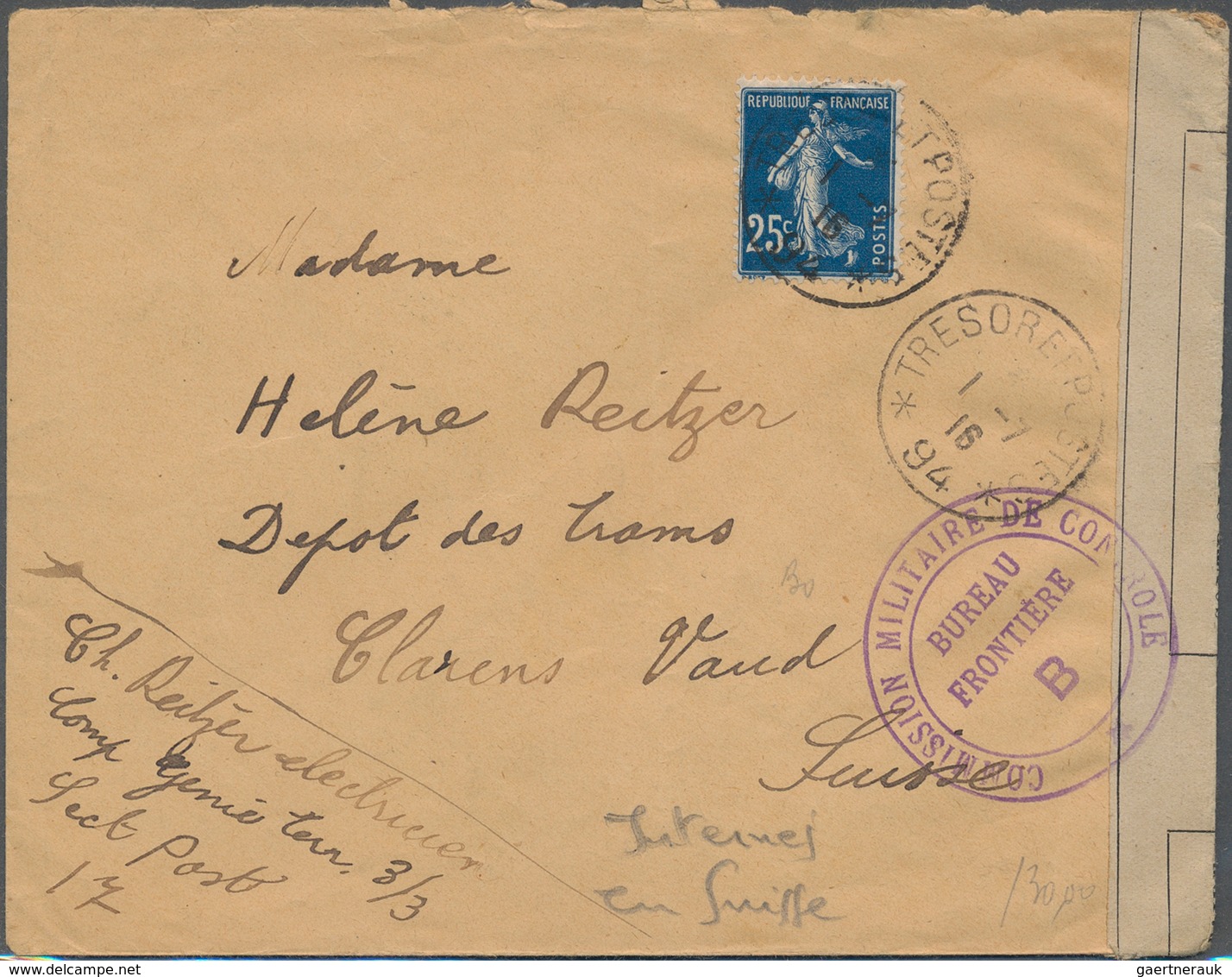 Frankreich: 1914/1921, holding of apprx. 2000+ field post covers/fronts + related, showing a vast ra