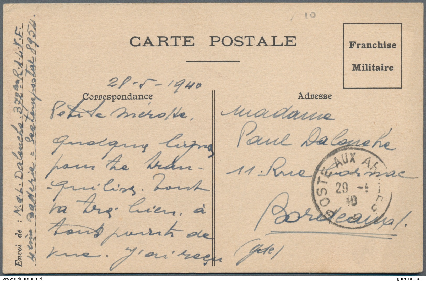 Frankreich: 1940/1945, Fine Accumulation Of About 140 Covers And Cards Many Of Them Returned To Send - Colecciones Completas