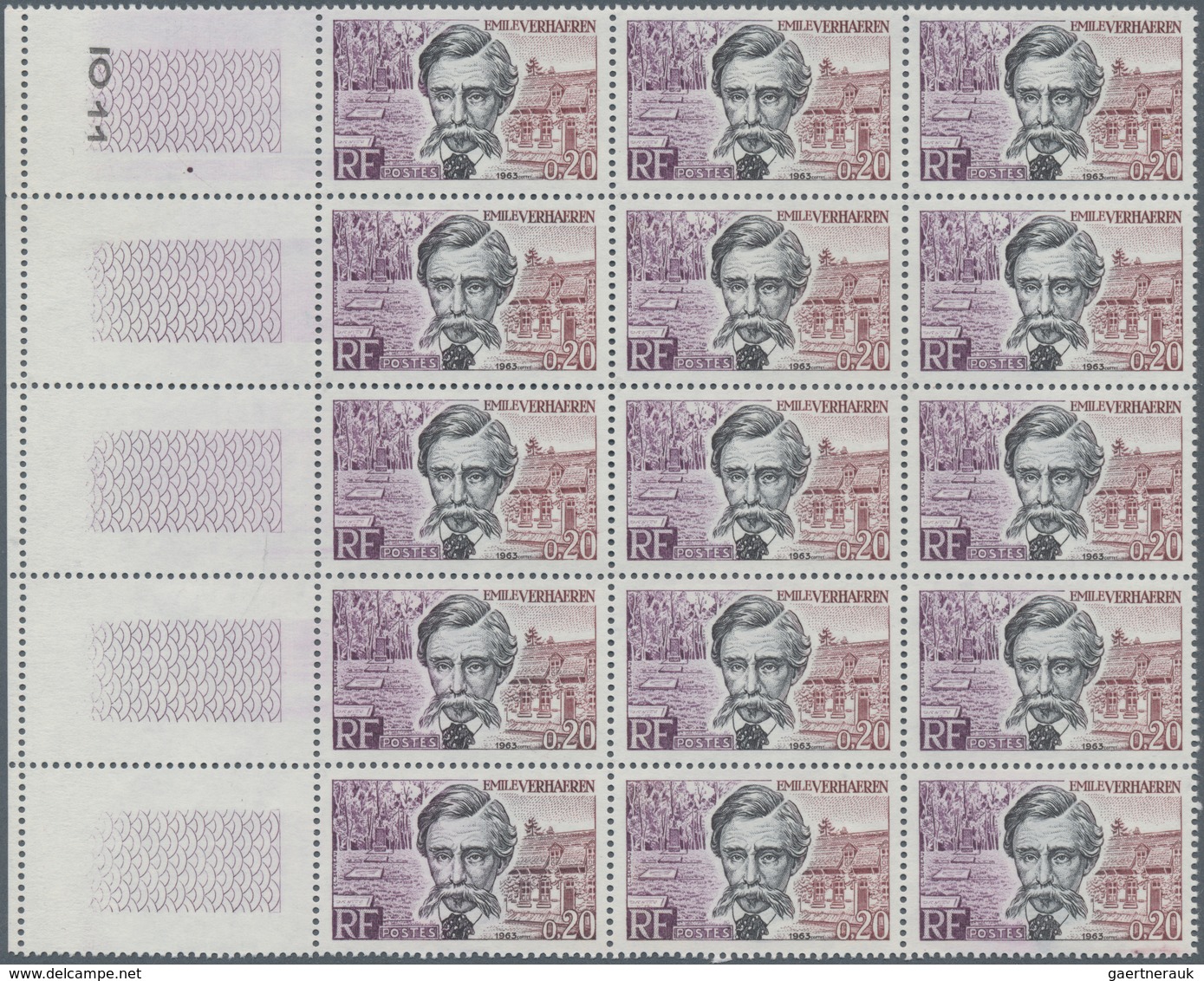 Frankreich: 1940/1966, comprehensive MNH stock, well filled and sorted on stockcards, mainly commemo