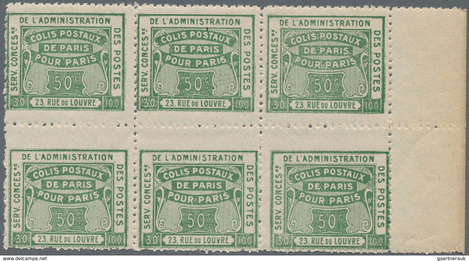 Frankreich - Postpaketmarken: 1901/1945 (ca.), Accumulation With Hundreds Of Stamps Incl. A Nice Par - Sonstige & Ohne Zuordnung