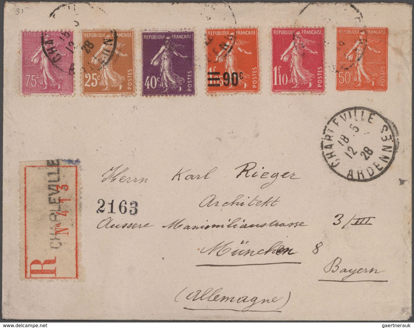 Frankreich - Ganzsachen: 1870/1935 Collection of about 270 unused and used postal stationeries in la