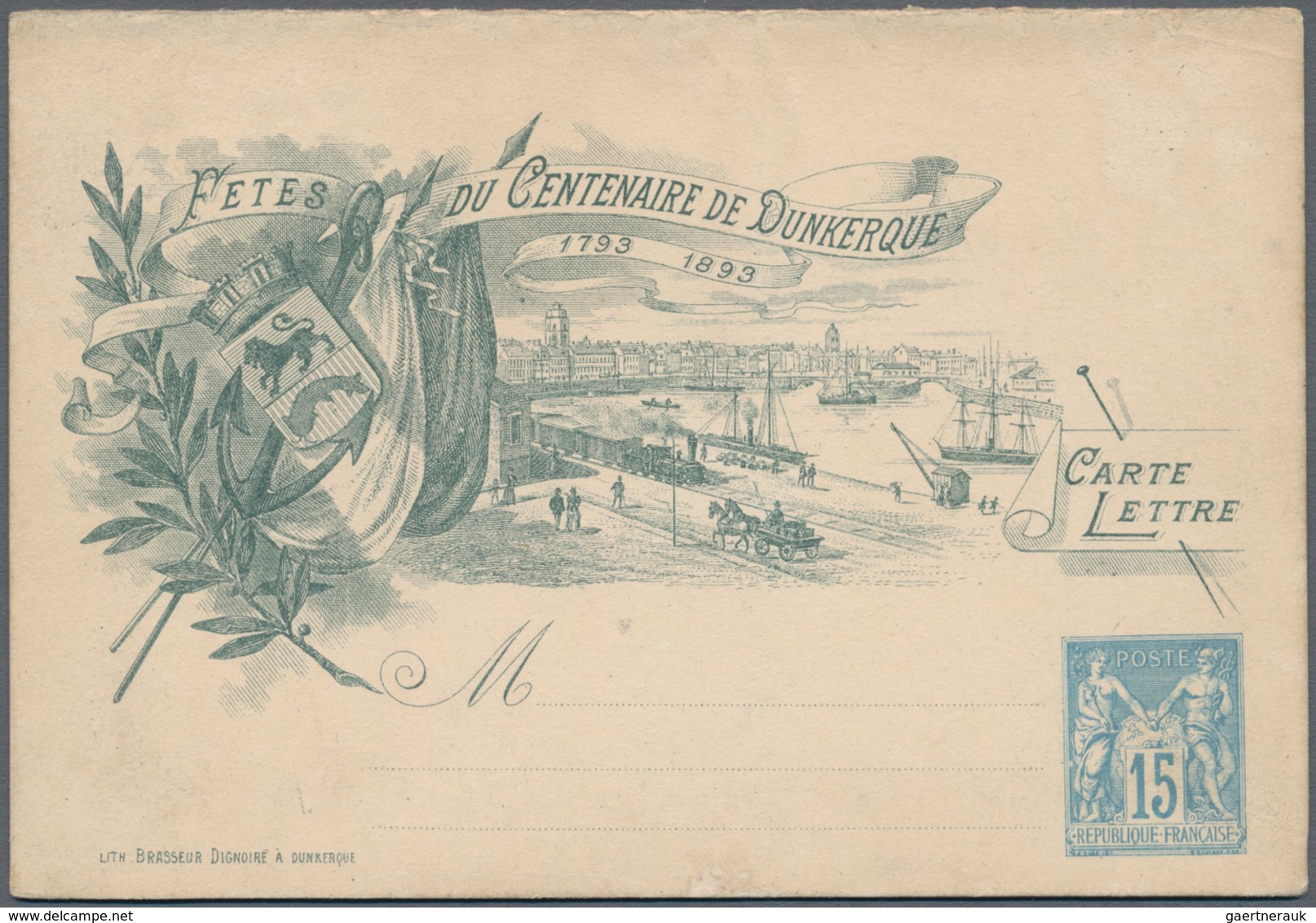 Frankreich - Ganzsachen: 1878/1960, Collection Of Approx. 750 Unused Postal Stationeries, Postal Sta - Sonstige & Ohne Zuordnung