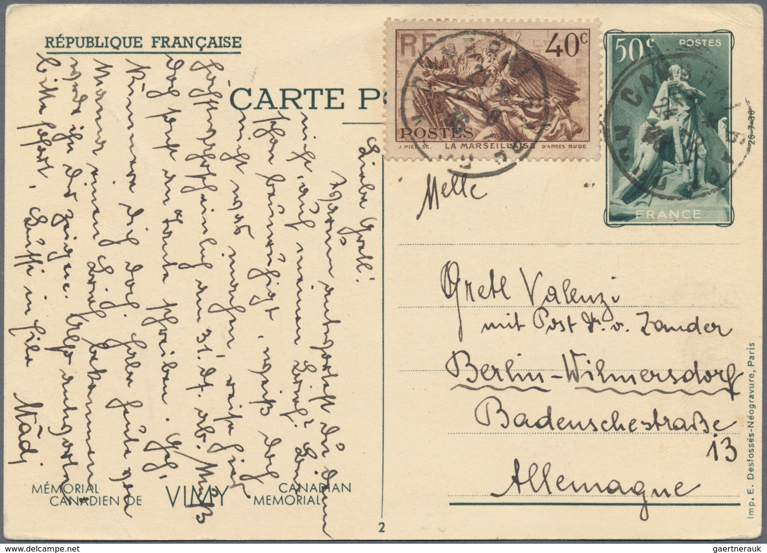 Frankreich - Ganzsachen: 1878/1996 Album With Ca. 180 Used Postal Stationeries, Incl. Postal Station - Otros & Sin Clasificación