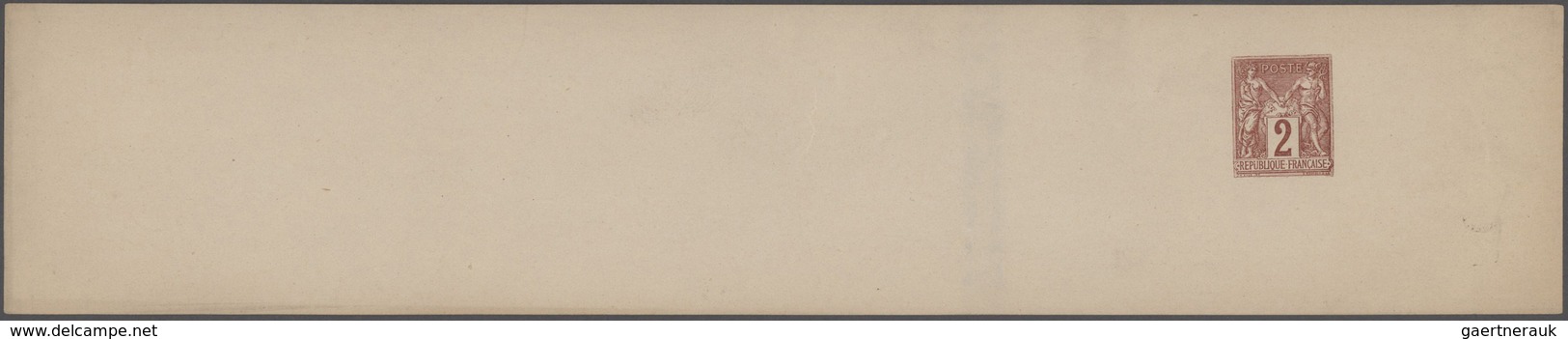 Frankreich - Ganzsachen: 1882-1906, Sage Collection Of 23 Unused And Unfolded! Postal Stationery Wra - Autres & Non Classés