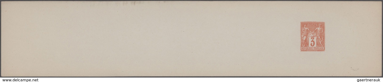 Frankreich - Ganzsachen: 1882-1906, Sage Collection Of 23 Unused And Unfolded! Postal Stationery Wra - Sonstige & Ohne Zuordnung