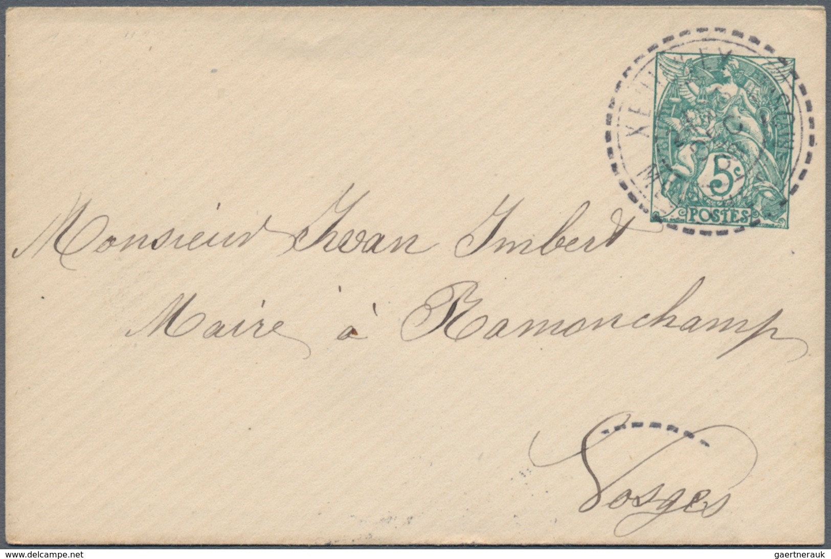 Frankreich - Ganzsachen: 1901/06 Specialiced Collection With About 60 Unused And Used Postal Station - Autres & Non Classés