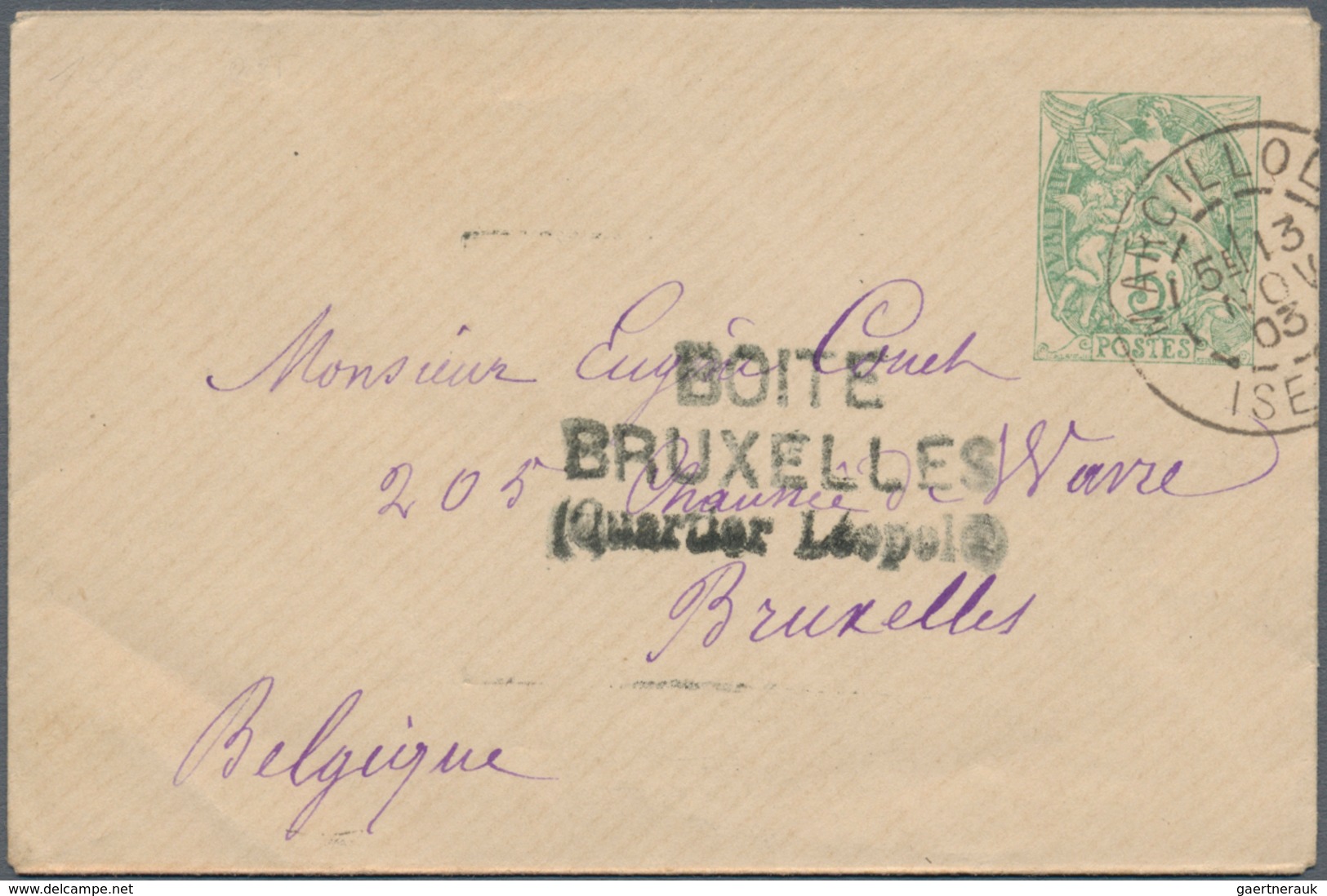 Frankreich - Ganzsachen: 1901/06 Specialiced Collection With About 60 Unused And Used Postal Station - Autres & Non Classés