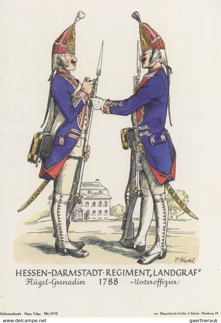 Frankreich - Besonderheiten: NAPOLÉON BONAPARTE - "THE UNIFORMS OF THE NAPOLEONIC ARMIES":  A scient