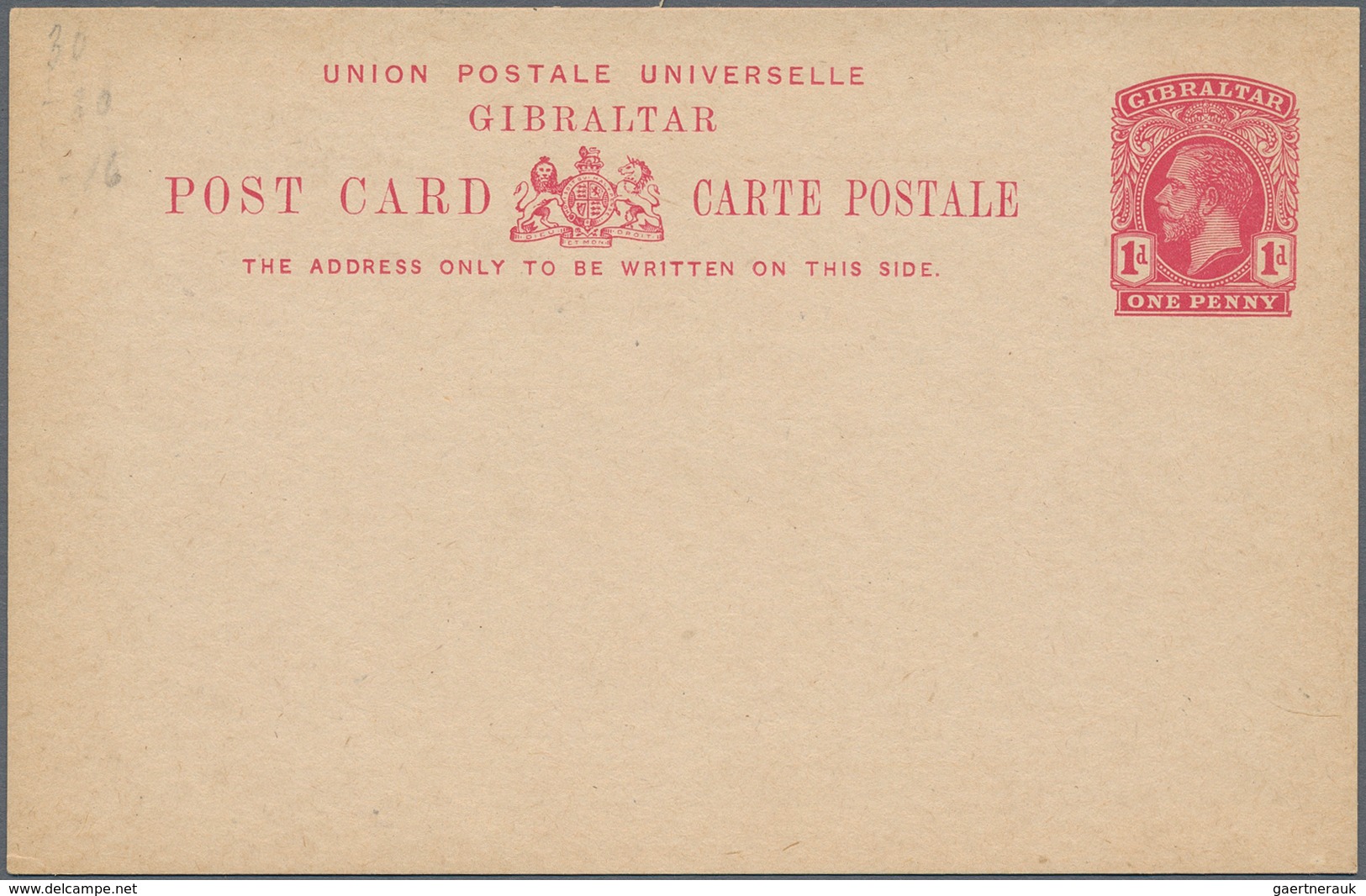 Gibraltar - Ganzsachen: 1897 - 1912, Accumulation Of 30 Unused And Used Postal Stationery, Besides, - Gibilterra