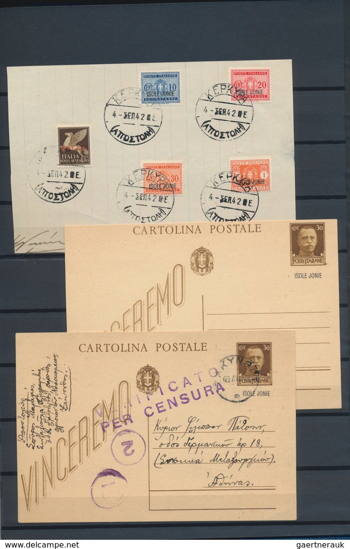 Griechenland: 1898-1945 ca., "GREECE LOCALS & LEVANT POST OFFICES" Specialized collection in album c