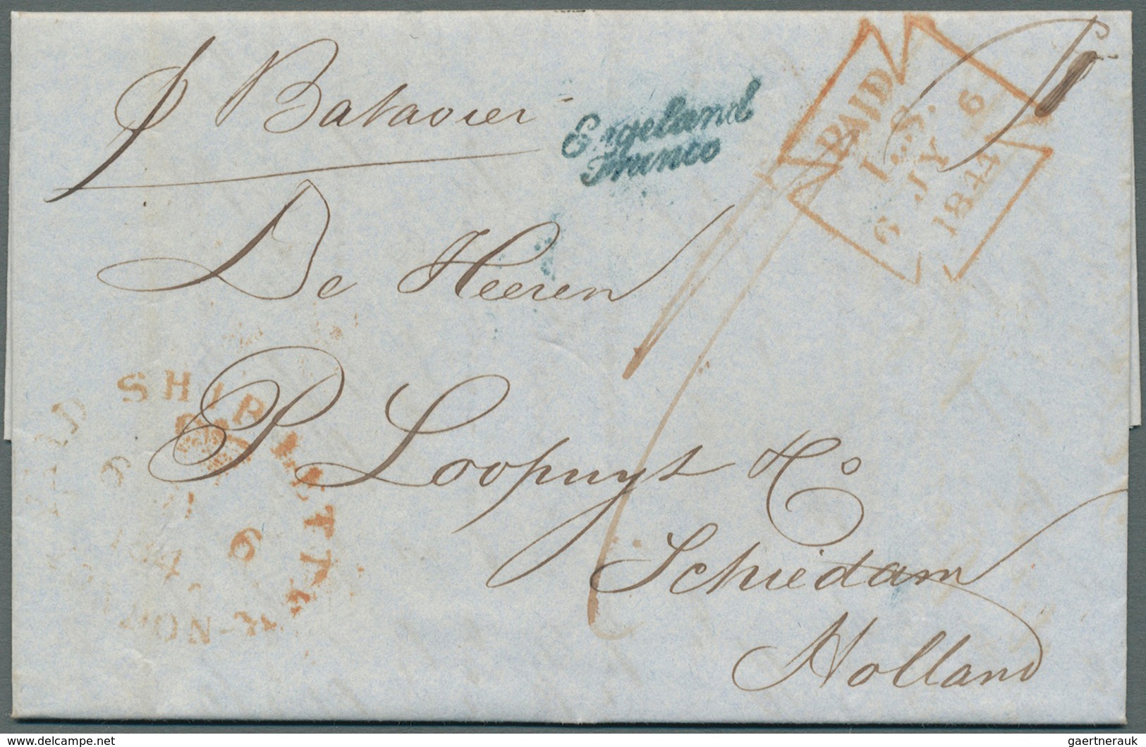 Großbritannien - Vorphila: 1791/1850 Ca., 360 Early Covers With A Great Variety Of Cancellations, Ma - ...-1840 Préphilatélie