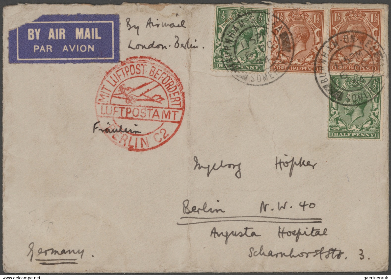 Großbritannien: 1813/1996, Holding Of Apprx. 280 Covers/cards/used Stationeries From Some Pre-philat - Andere & Zonder Classificatie