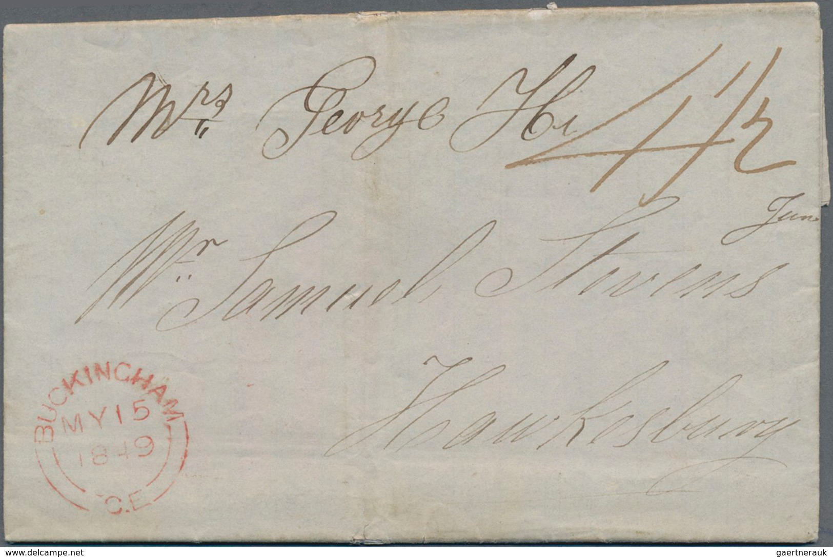 Großbritannien: 1817/1995, Accumulation Of Ca. 390 Covers And Unused And Used Postal Stationeries, I - Autres & Non Classés
