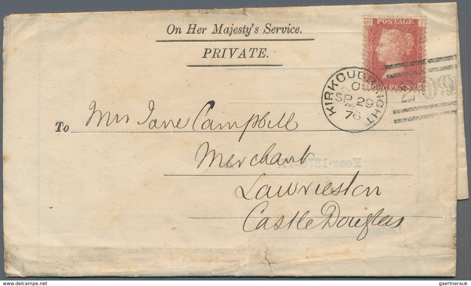 Großbritannien: 1837/1900, Approx. 20 Items (mostly Folded Letters Incl. A Few Frontsides), All With - Other & Unclassified