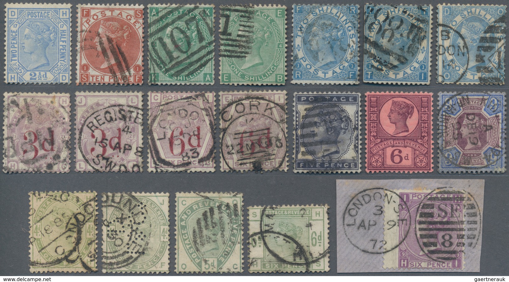 Großbritannien: 1840/1925 (ca.), Accumulation On Stockcards With Majority In The Pre-1910 QV/KEVII I - Other & Unclassified