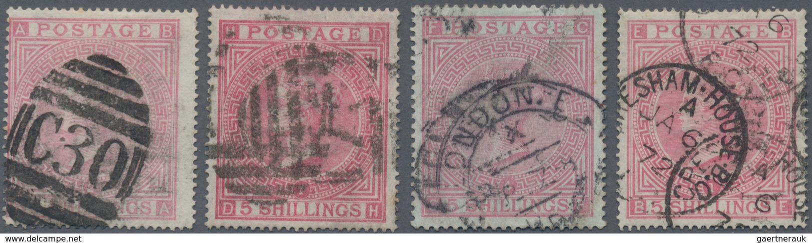 Großbritannien: 1840/1925 (ca.), Accumulation On Stockcards With Majority In The Pre-1910 QV/KEVII I - Andere & Zonder Classificatie