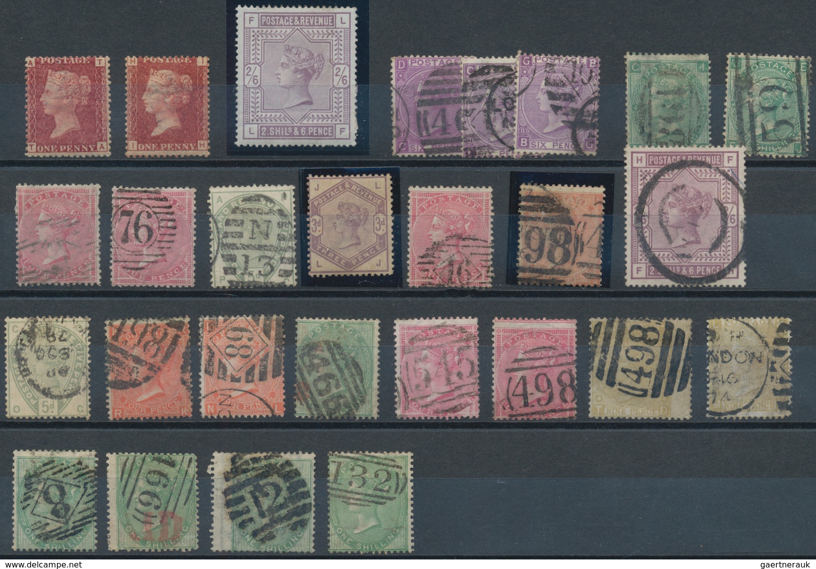 Großbritannien: 1841/1930 (ca.), Used And Mint Accumulation On Stockcards With Plenty Of Material, B - Autres & Non Classés