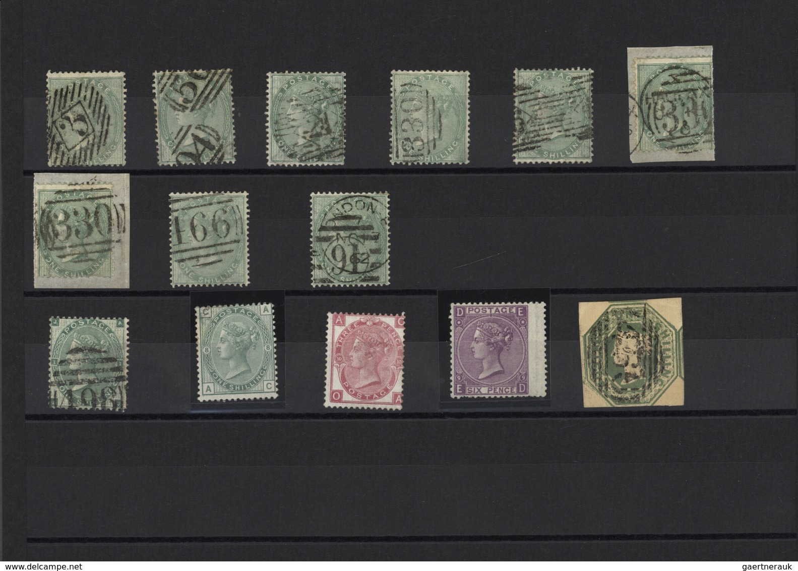 Großbritannien: 1850/1910 (ca.), Used And Mint Accumulation On Stockcards With Plenty Of Material, B - Andere & Zonder Classificatie