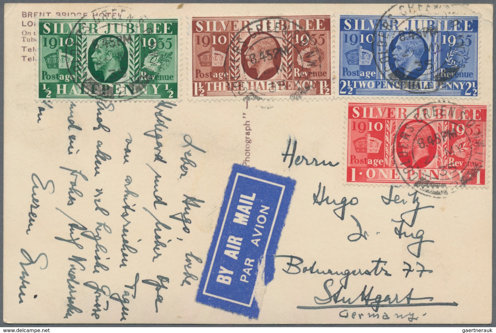 Großbritannien: 1870/1970 (ca.), Accumulation Of Ca. 230 Covers, Cards, Postcards And Commercially U - Otros & Sin Clasificación