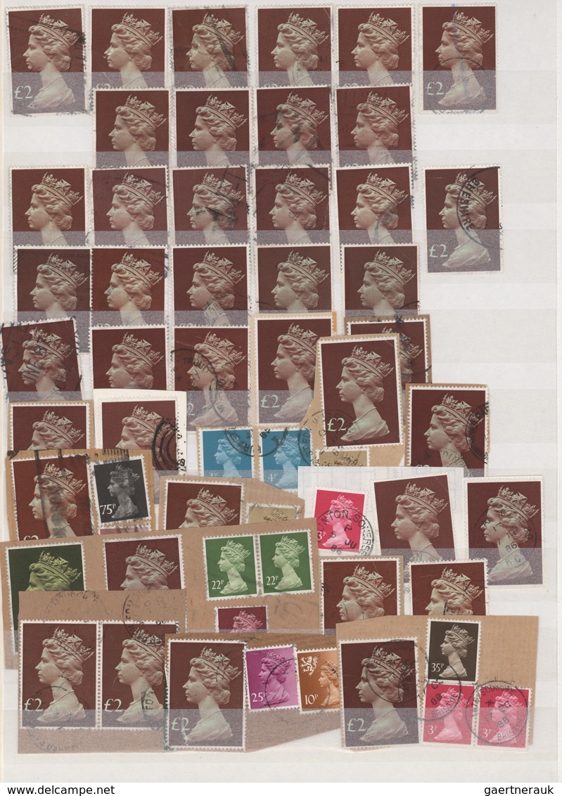 Großbritannien - Machin: 1952/2000 (ca.), comprehensive accumulation of the QEII definitives, neatly